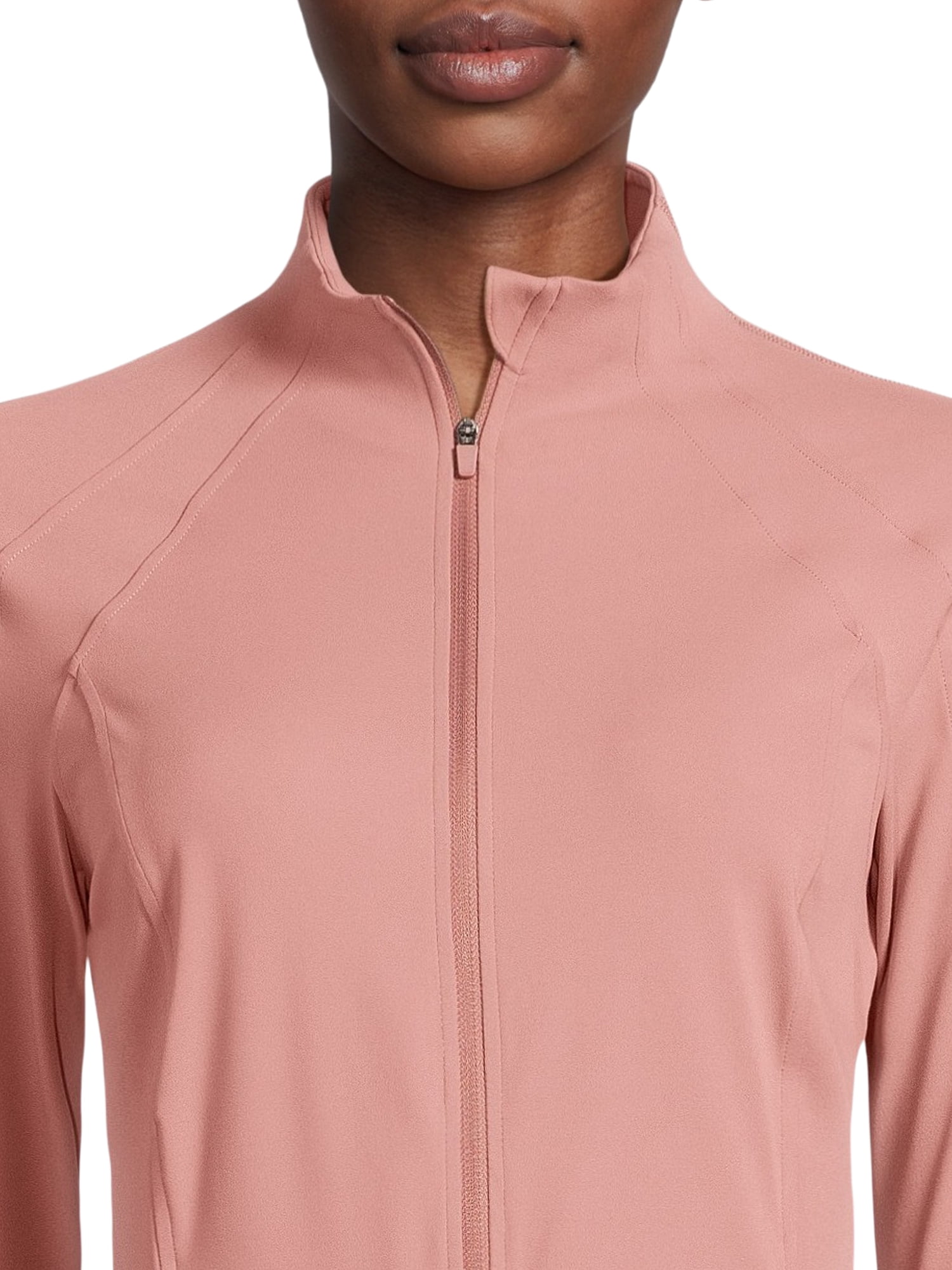 Avia Women's and Women's Plus SoftSculpt Zip-Up Active Jacket, Sizes XS-4X