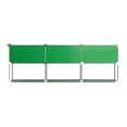 thumbnail image 5 of Raffle Pinker Metal Storage Cabinets with 3 Doors and Shelves Tall Steel Lockers Accent Storage Organizer for Living Room,Green, 5 of 6