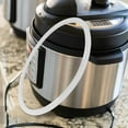 thumbnail image 4 of LOLIPPYY 1Set Pressure Cooker Rubber Parts White for Preventing Leaks 9.45X9.45X0.24In, 4 of 8