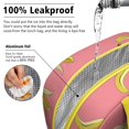 thumbnail image 5 of Lunch Bag Lunch Box for Women Reusable Insulated Lunch Bags,Water-Resistant Banana Pattern Cooler Lunch Tote Bag, Large Capacity for Work Travel Picnic, 5 of 6