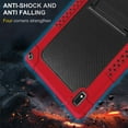 thumbnail image 5 of SOATUTO for Vastking KingPad K10 / KingPad K10 Pro / KingPad Z10 Tablet Case Shockproof Kids Friendly with Stand Shoulder Strap for BYYBUO SmartPad A10 / Oangcc Tab A6 / VVL T2 Tablet (Red-Black), 5 of 6