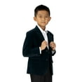 thumbnail image 3 of Spring Notion Big Boy's Velvet Blazer, 3 of 3