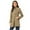 A-Green197, variant on Women's Jacket Classic Solid Double Button High Collar Coats Mid Length Winter Trendy Wear Elegant Office Jackets