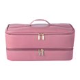 thumbnail image 1 of Case de viajes Herramientas para el cabello bolso de viaje para regalos de secador de pelo, caja de secador portátil de cremallera de dos vías gran, 1 of 8