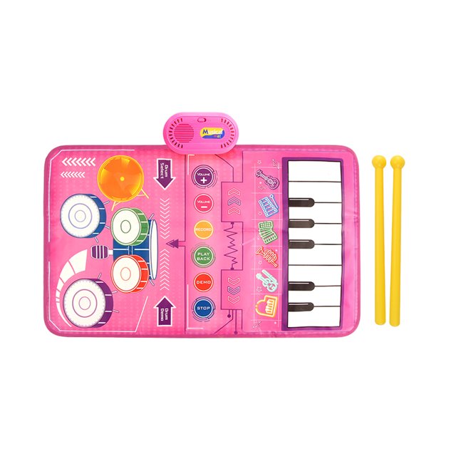 Vogacara Seguro y fácil de almacenar Pliegue y enrolle para un almacenamiento conveniente Volumen Ajustable Multifuncional Edutainment Pink Type3 NO3