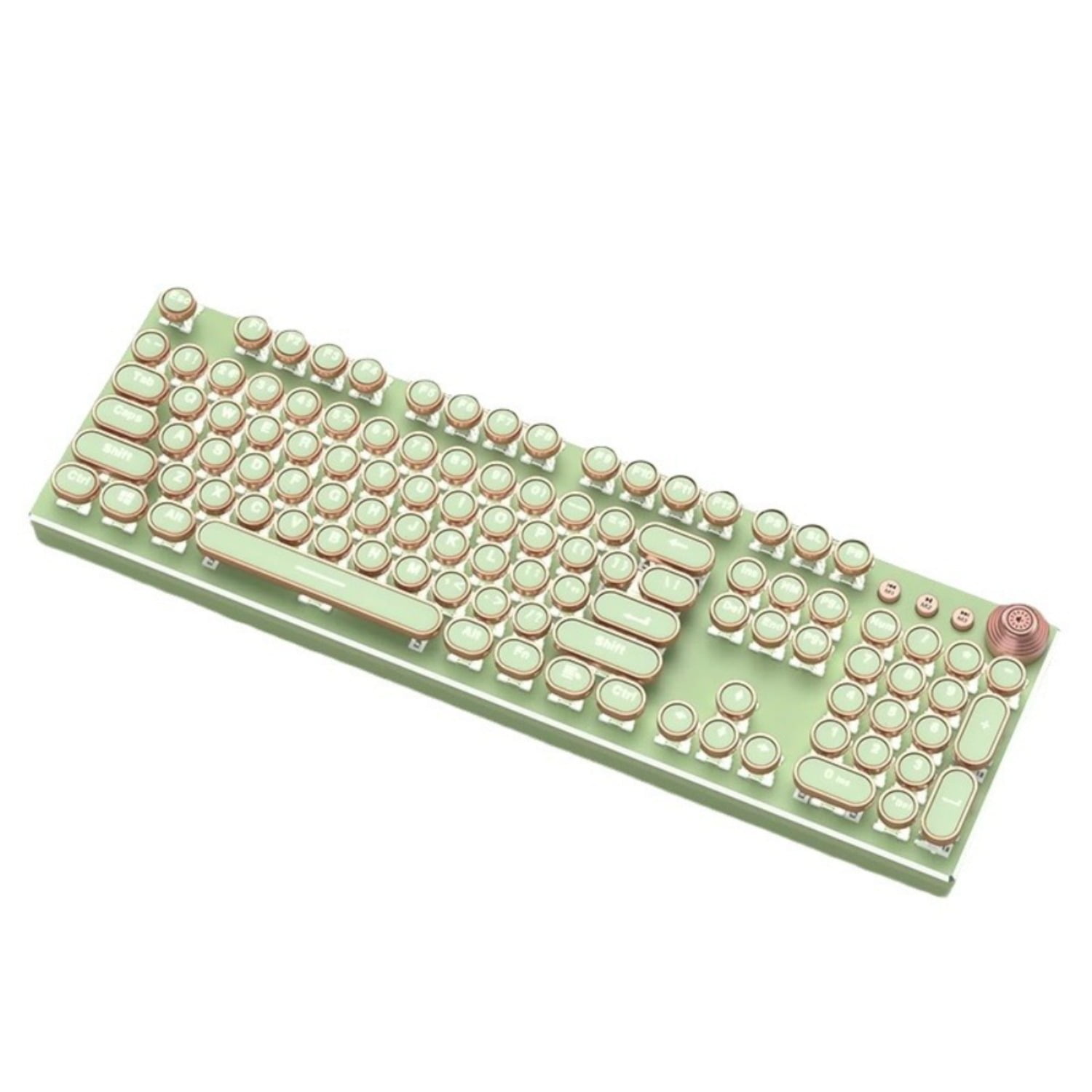 Hnjugfe Gaming Keyboard, Flexible, Wired Wireless, Gaming Keyboards, Single Piece, with 1*46 x 15 x 5 cm / 0.9 kg, Green, New, 1 Count