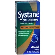 Systane Liquid Gel Lubricant Eye Drops, Intensive Gel Shield, Enduring Relief 10 mL