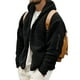 thumbnail image 5 of Sudaderas para hombre, sudaderas con capucha, chaquetas de entrenamiento de polar cálido, 5 of 7