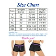 thumbnail image 2 of FUTATA Women's Side Slit Swim Shorts, Summer Quick Dry Swim Beach Shorts, Plus Size Sports Shorts Swimwear Pants Beachwear, 2 of 7