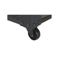 thumbnail image 2 of 3 Piece Metal Frame Occasional Table Set with Rivets, Brown and Black- Saltoro Sherpi, 2 of 5