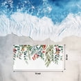 thumbnail image 4 of Christmas Eucalyptus Leaves Beach Towels Blanket Soft&Absorbent Quick Dry Microfiber Winter Berry Plants Pool Towels for Swimming ,Yoga, Sports, Gym, Camping,Large 35X70in,, 4 of 8