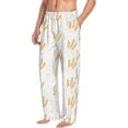 thumbnail image 2 of Xecao Wheat Men's Straight Lounge Pajama Pants: The Ultimate in Comfortable Sleepwear, 2 of 9