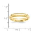 thumbnail image 4 of Primal Gold 10 Karat Yellow Gold 4mm Milgrain Comfort Fit Band Size 9, 4 of 5
