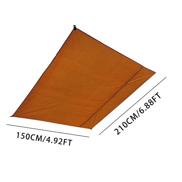 Outdoor Four Corner Sunshade Net, Multi-Purpose Camping Canopy,, Sunscreen, Sunshade, Square Canopy Fabric