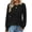 Black, variant on Womens Tops Dressy Casual Long Sleeve Shirts Fashion Blouses Lightweight Fall Sweaters
