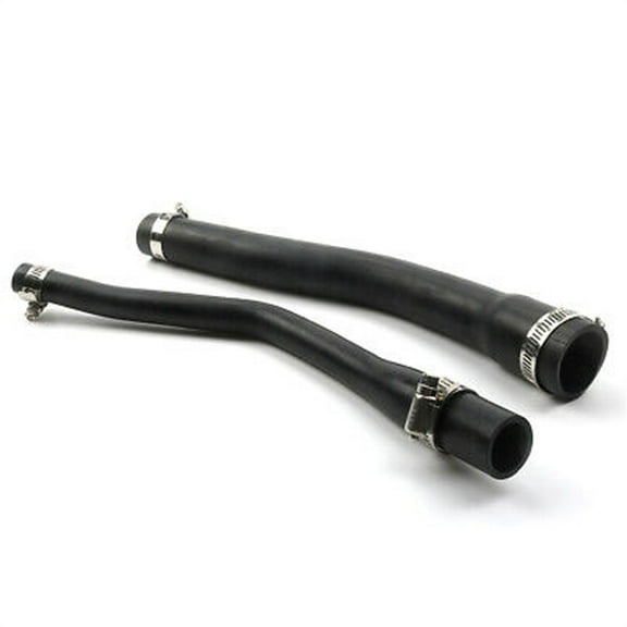 2Pcs Filler Vent Fuel Hose with Clamps For 1997-2001 Jeep Cherokee XJ 52100131AD