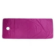 thumbnail image 4 of Massage Bed Sheet, Face Hole Beauty Salon Bed Sheet Short Flush Durable  For Home, 4 of 8