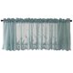 thumbnail image 1 of Cortinas cortas semitransparentes de encaje JM para ventana cocina salón comedor verde 54x24 pulgadas 1 panel, 1 of 6