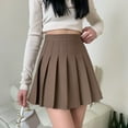 thumbnail image 4 of Bysome Pleated Skirt For Women High Waist Trendy Fashion Skirts, 4 of 4