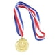 thumbnail image 2 of Metal Award Medals with Neck Ribbon Gold Silver Bronze Style for Sports Academics or Any Competition, 2 of 5