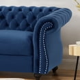 thumbnail image 5 of Furvclv Sofa Couch, 2 Seater Sofa, 61.75” Modern Sofa Couches, Upholstery Sofa, With Button-Tufted, Nailhead Design For Guest Room, Office, Apartment, Small Room, 5 of 5