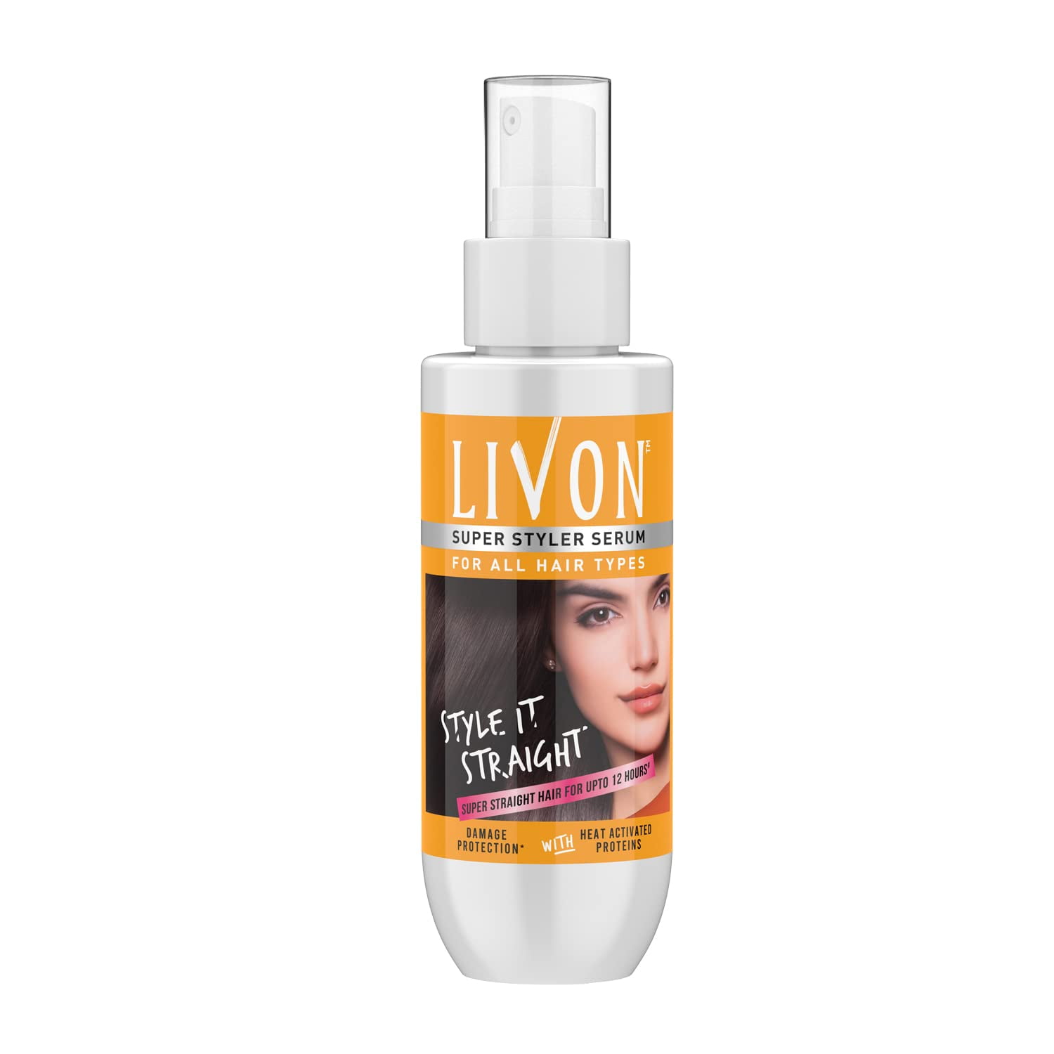 Livon Super Styler Serum for Women & Men for Hair Straightening - 100ml -  