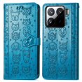 thumbnail image 1 of Funda Cartera FOXDOCK para Xiaomi 15 , Flip PU con Relieve de Gatos y Perros, Tarjetero y Soporte, 1 of 6