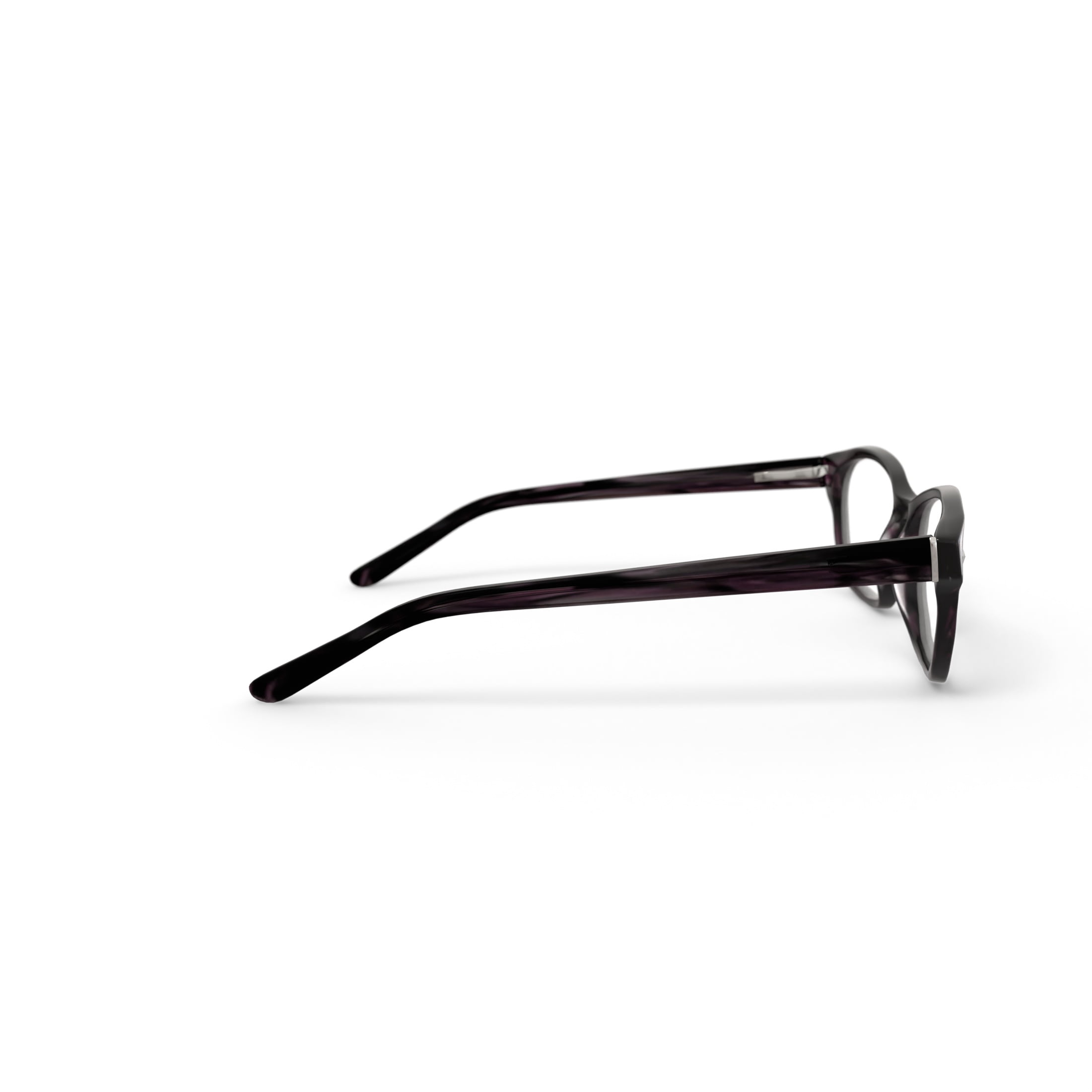 Walmart Women's FM13048 Rectangular Prescription Eyeglasses with Case, Purple