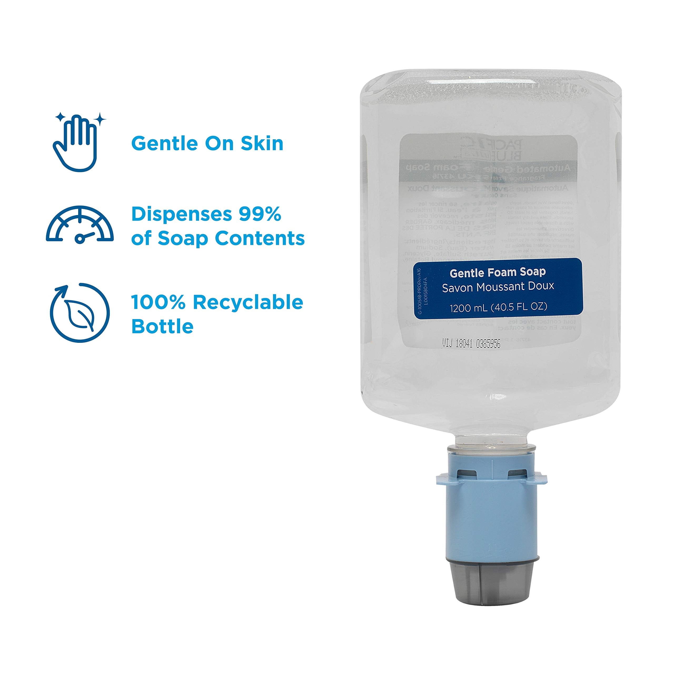 Pacific Blue Ultra Automated Gentle Foam Soap Refill - Walmart.com