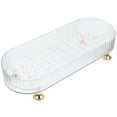 thumbnail image 4 of Phlegsive Clear Soap Dispenser Tray for Bathroom and Kitchen Countertops, 4 of 6