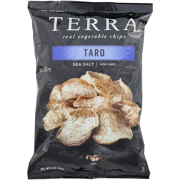 Terra Real Vegetable Chips Taro Sea Salt -- 5 oz