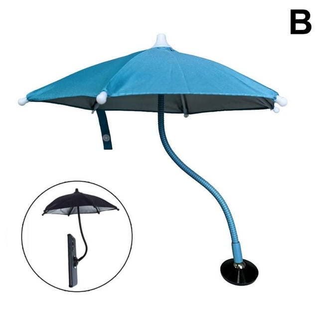 Daily Mix Store Magnetic Phone Umbrella for 15/14/13/12 Pro/Pro Max glare Sun Shade Rotation Cover Mini 24cm 360 Umbrella