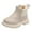 Beige, variant on Boys Girls Mesh Lace Shoes Fashion Boots Non- Breathable Boots Child Lovely Footwear Walking