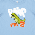 thumbnail image 4 of Inktastic Rawr I'm 2 Baby Tyranosaurus Rex Boys or Girls Baby T-Shirt, 4 of 5