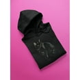thumbnail image 3 of Sitting Black Kitten Hoodie Women -SPIdeals Designs, Female 5X-Large, 3 of 4