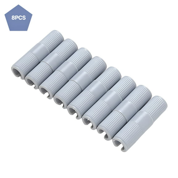LAMIRO 8pcs Bed Sheet Anti-slip Clamps Non-slip Retaining Clip Bed Sheet Holder Straps Anti-Slip Bed Sheet Fastener Bed Sheet Clips for Home (Grey)