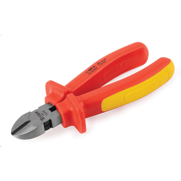 Titan 6 in. Insulated Diagonal Pliers