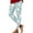 Light Blue, variant on Easter Print High Waist Yoga Workout Leggings With Pockets Comfortable Stretchy Athletic Running Tights For Women