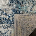 thumbnail image 3 of SAFAVIEH Madison Emil Overdyed Medallion Area Rug, Light Grey/Blue, 3' x 5', 3 of 4