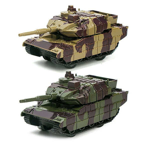 Godderr Kids Baby Toys 5PCS Kids Pull Back Tank Toys Diecast Tank Military Toys in Plastic Colors for Toddler Boy Toys