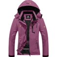 thumbnail image 1 of Women's Mountain Waterproof Ski Snow Jacket Winter Windproof Rain Jacket, 1 of 6