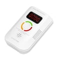 thumbnail image 4 of Detector Monóxido Carbono con Sensor Fotoeléctrico, Alarma Envenenamiento por CO Enchufable con Pantalla LCD, Sonido Alarma + Advertencia Flash (2 Piezas), Enchufe Estadounidense, 4 of 10