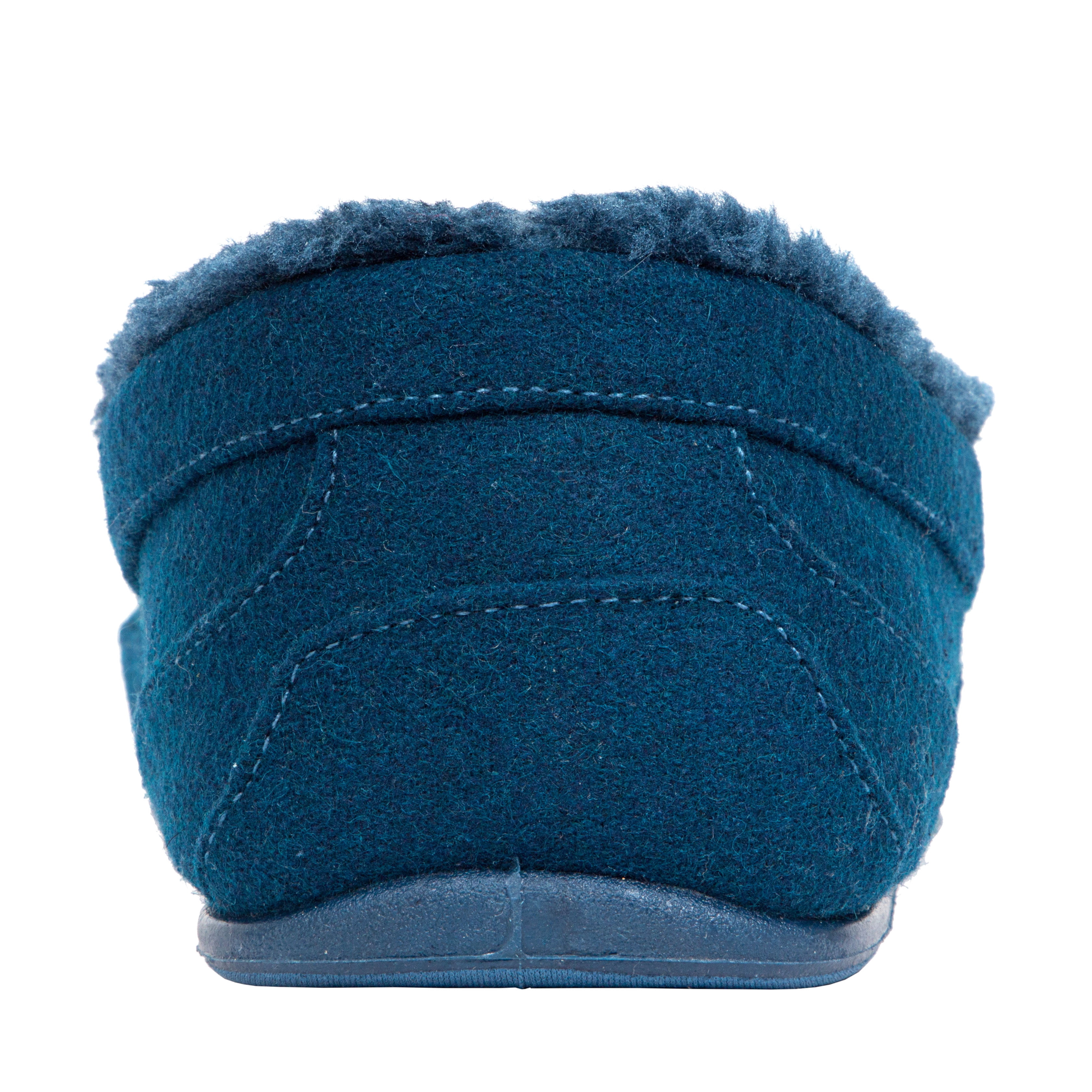 Deer Stags Unisex Spun Wool Slipper - Royal Blue - 14 Wide 