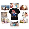 thumbnail image 3 of Super Mario T-Shirts for Boys Girls, Kids 3D Print Short Sleeve, Unisex Crew Neck Tee Shirts for Youth, 3 of 9