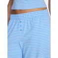 thumbnail image 4 of No Boundaries Cloud Core Sleepwear Pants, 29'' Inseam, Women’s and Women’s Plus XXS-3X, 4 of 5