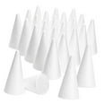 thumbnail image 3 of Conos de espuma, conos para árboles de espuma, manualidades, decoración navideña, espumas artesanales para arreglos florales, centros de mesa, árboles Estilo E, 3 of 9