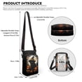 thumbnail image 6 of HELLHERO Halloween Women Messenger Bag Leakproof Shoulder Bags for Adults, Travel Daily Use Daily Commute or Casual Outings, 6 of 7