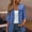 Blue, variant on Ayfxijin Cardigan for Women,Women's Casual Fashion Loose 3/4 Sleeve Lace Cardigan Tops Blouse