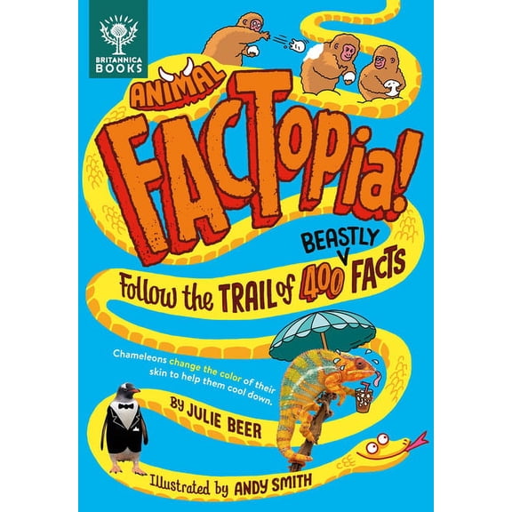 Factopia! Animal Factopia!: Follow the Trail of 400 Beastly Facts, Book 4, (Hardcover)