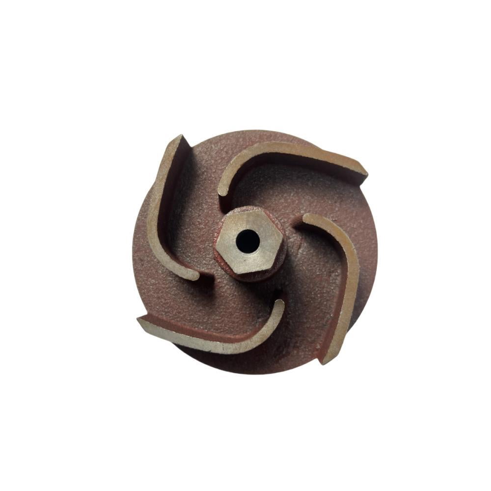 Pump W/NPT-Thread 3-Bolt-Inlet and Outlet For Straight Keyed Shaft 2" IN. Ports. For Champion 66520 2-Inch for DuroMax XP652WP 208cc 158-Gpm 2-Inch for Ironton 2" in. 97938 Semi-Trash Water Pump